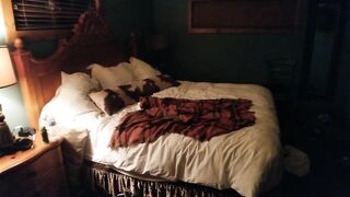 MILF fucked at vacation home by stepson