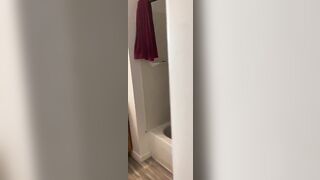 Stepbro and stepsis share shower together things get a little to soupy and wet