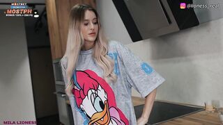 Stepsister, Why Do You Need Coffee? A Good Morning Sex Will Cheer You Up!