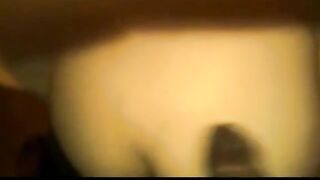 Phat-assed girl takes big black cock homemade