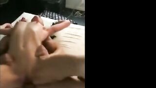 Cuckold Husband Films His Hot Girl Fucking His Friend Hard