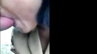 Indonesian Babe Sucks Dick