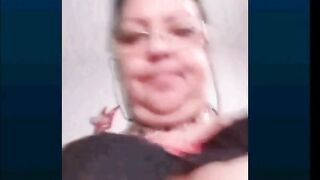 Brazilian MILF Flashes on Webcam