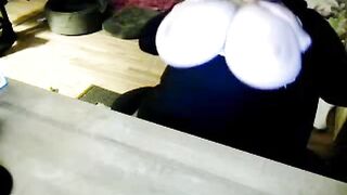 BBW with Big Tits on Webcam