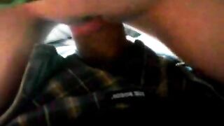 Freckled Redhead Amateur Blowjob