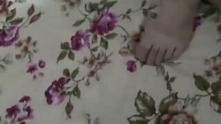 Older Asian Woman Plowed by Younger Man