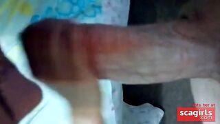 Blonde Amateur Gives a Thick Cock a Slobbery Treat -2