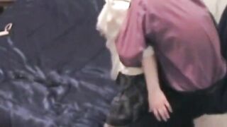College Cheerleader Takes a Doggy-Style Pounding