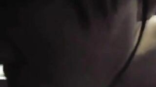 Asian College Girl Sucks and Facializes White Cock