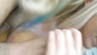 Blonde Amateur Webcam Girl Sucks and Gets Fucked -2