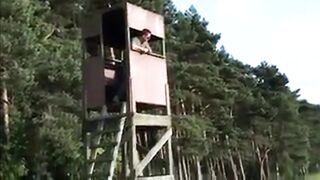 Öffentlicher Deutscher Blowjob & Cumshot