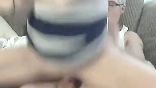 Old Man's Cum Covers Young Girl's Face