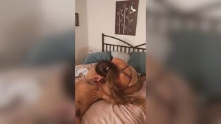 Cutie popping balloons get seduce by Latino Thug (sucking and fucking and female moaning) HOT