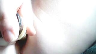 BBW Plays with Dildo on Webcam -2