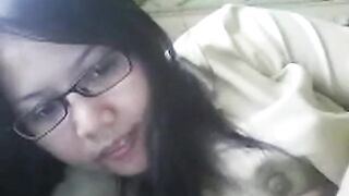 Indonesian MILF Plays with Her Big Boobs on Webcam