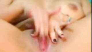 Big-Titted Latina on Webcam -5