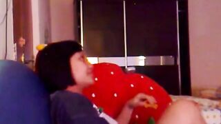 Asian Babe Sucks and Doggy Fucks