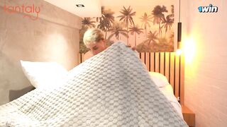 Stepbrother swaps with my tantaly sex doll and ends in double penetration.