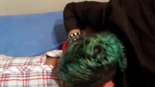 German Amateur Enjoys Cunnilingus Orgasm