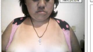 Mexicana en Webcam: ¡Enseñando Tetas!