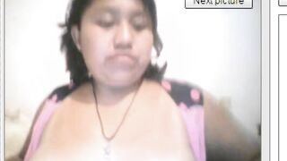 Mexicana en Webcam: ¡Enseñando Tetas!