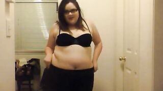 Chubby Chip Strips Down for Webcam