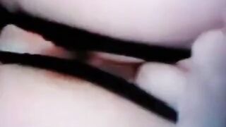 Swedish Crotchless Lingerie Close-Up