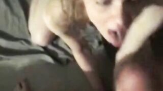 Cute Amateur Girl Earns a Huge Facial Reward