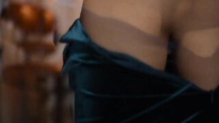 Big-Titted Brunette's Solo Orgasm After Party