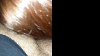 Red Lipstick Blowjob from Serbian Girl