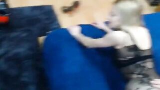 Cum-Loving Babe Gets Her Pussy Banged and Swallows -2