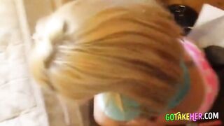 18-year-old Blonde Amateur Tries Anal