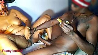 HOT STEPMOM LOVE MY CURVED AFRICAN BLACK COCK...