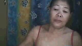 Anal Adventure With Asian Granny On Webcam