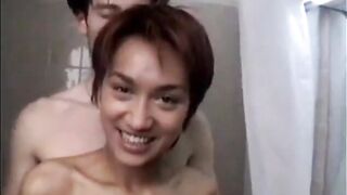 Tiny Thai Amateur Fucked in a Bathroom