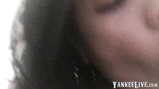Subtle Babe Sucks Big Cock -2