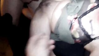 Deutsche Amateur-Milf hat Gangbang-Sex im Pornokino