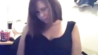 Big-Titted Nerdy Webcam Girl -2