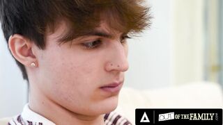 OUT OF THE FAMILY - Hot Teen Aften Opal Sucks And Fucks Her BF Even If Her Stepmom Is Watching