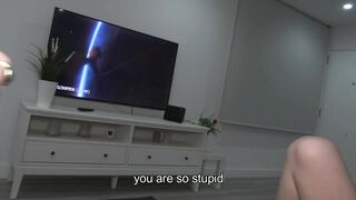 MY STEP-SISTER GOT STUCK IN THE WASHER AND I FUCKED HER TO HELP HER GET OUT - EXLOVERX