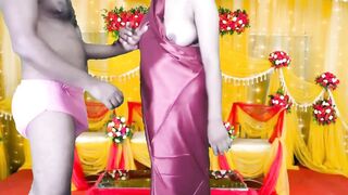 Stepmom having sex with her stepson in sexy saree, part - 1
