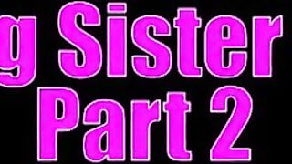 Goth Big StepSister Voyeur - FULL VIDEO