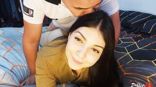 I leave my Latina stepsister full of semen. What could go wrong?