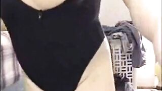 CrossDresser Fulfills Fantasy with Latex DollSuit