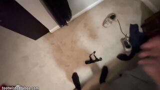 Stepmom Puts On Cum Soaked Panties After Stepsis Had Me Cum On Them