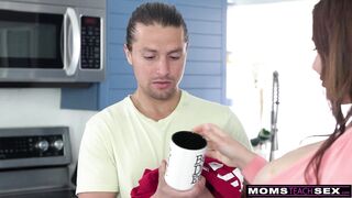 Busty Milf Natasha Nice Turns up the Heat While RolePlaying with Stepson