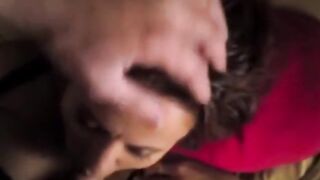 Mature French Girl Sucks and Swallows