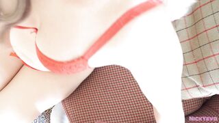 Kızı Mastürbasyon Yaparken Yakaladım.. Yüzüne Boşaldım!!!