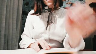 Lustful Russian Schoolgirl's Solo Session