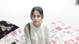 My stepsister wants to cheat on her boyfriend and I fuck her until I cum in her